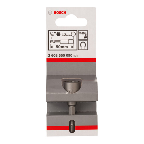 Bosch dopsleutel met magneet metrisch 50 mm