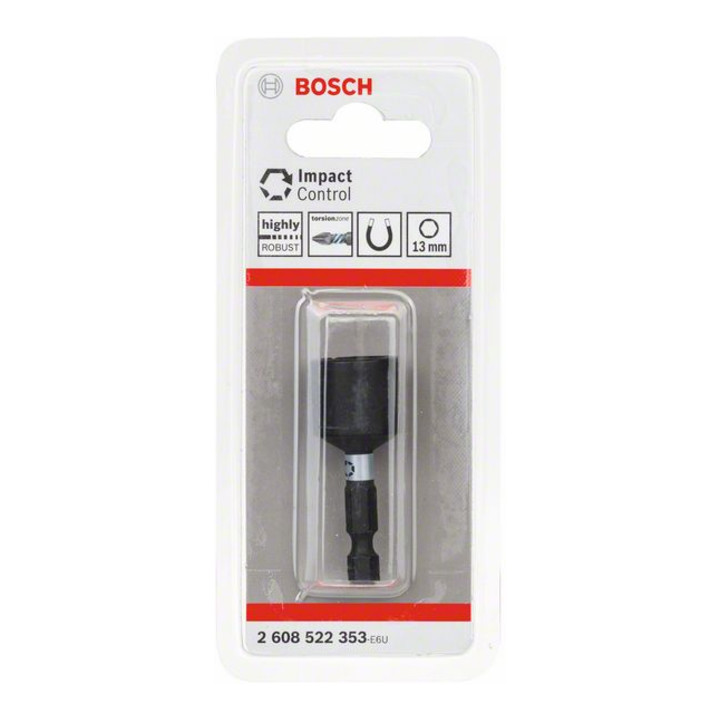 Bosch dopsleutel Impact Control 1-delig 13 mm 1/4"