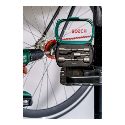 Bosch dopsleutelset, 6 stuks