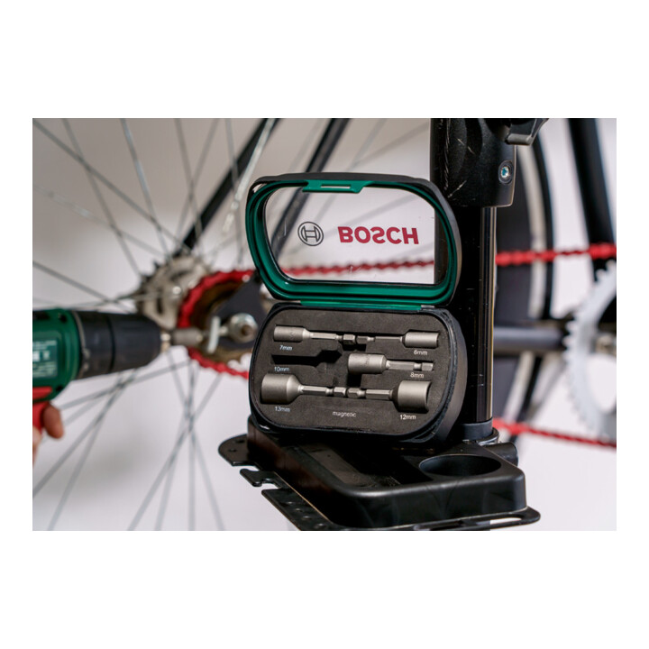 Bosch dopsleutelset, 6 stuks