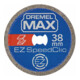 Bosch DREMEL® EZ SpeedClic : S456DM Disque de coupe pour métaux de première qualité-1
