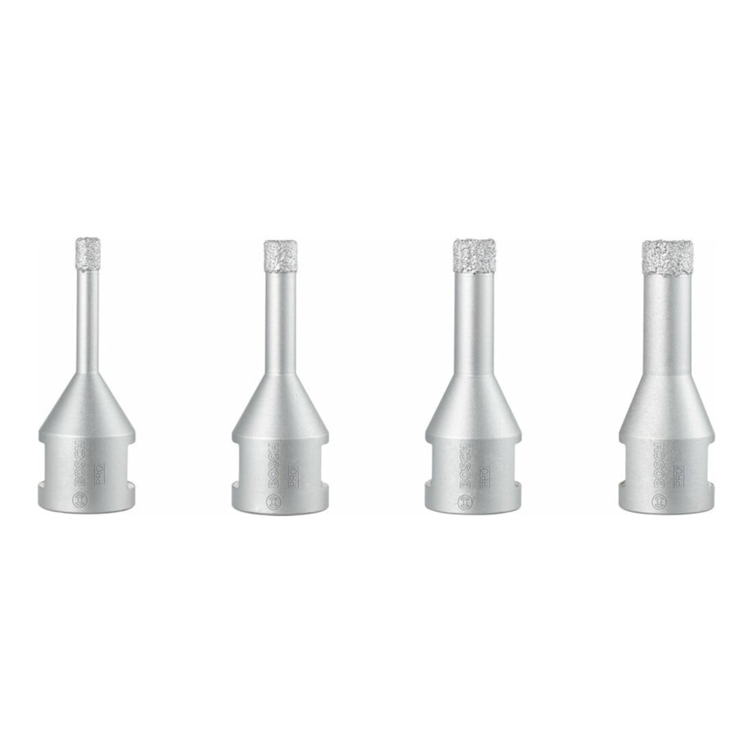 Bosch Dry Speed diamantboren set, 4-delig, 6 - 12 mm