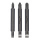 Bosch dubbelbaard bit set 3-delig S0.6x4.5 PH1 S0.8x5.5 PH2 S1.2x6.5 PH3.60mm-1