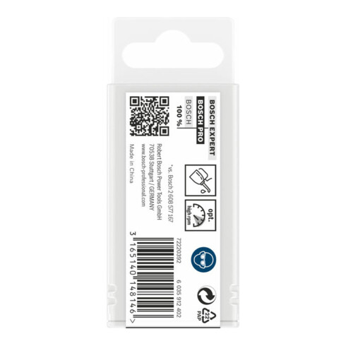 Bosch dubbele cilinderboor HSS-G 5 x 17 x 62 mm