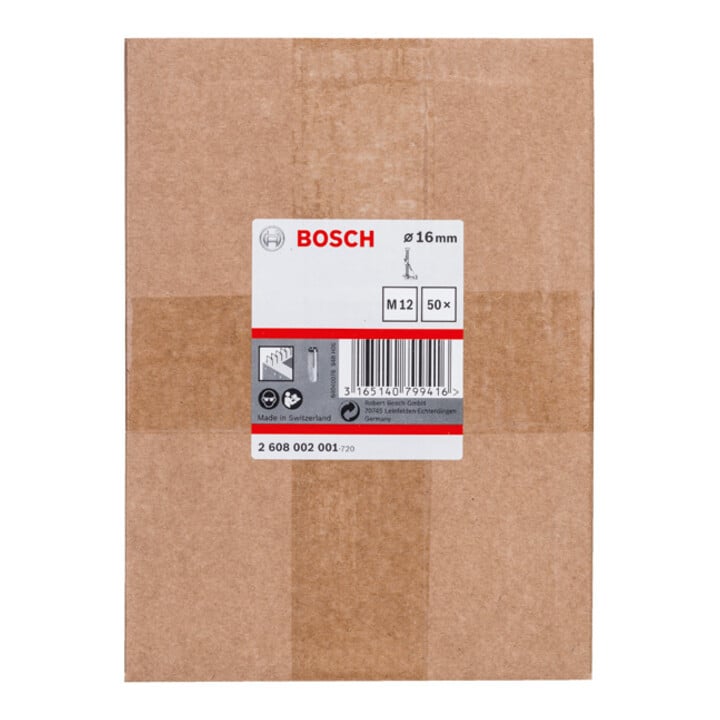 Bosch Dübel 16 mm 50 mm