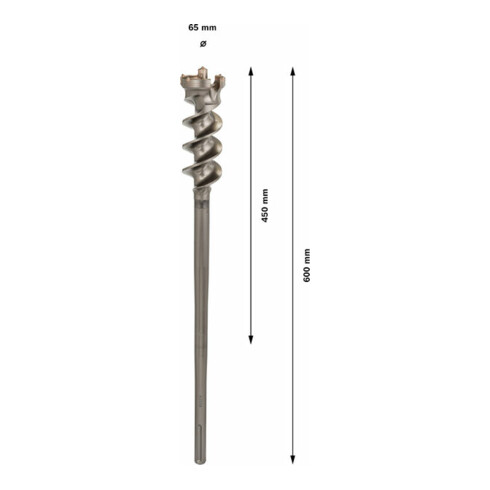 Bosch Durchbruchbohrer SDS max-9 Break Through 65 x 450 x 600 mm