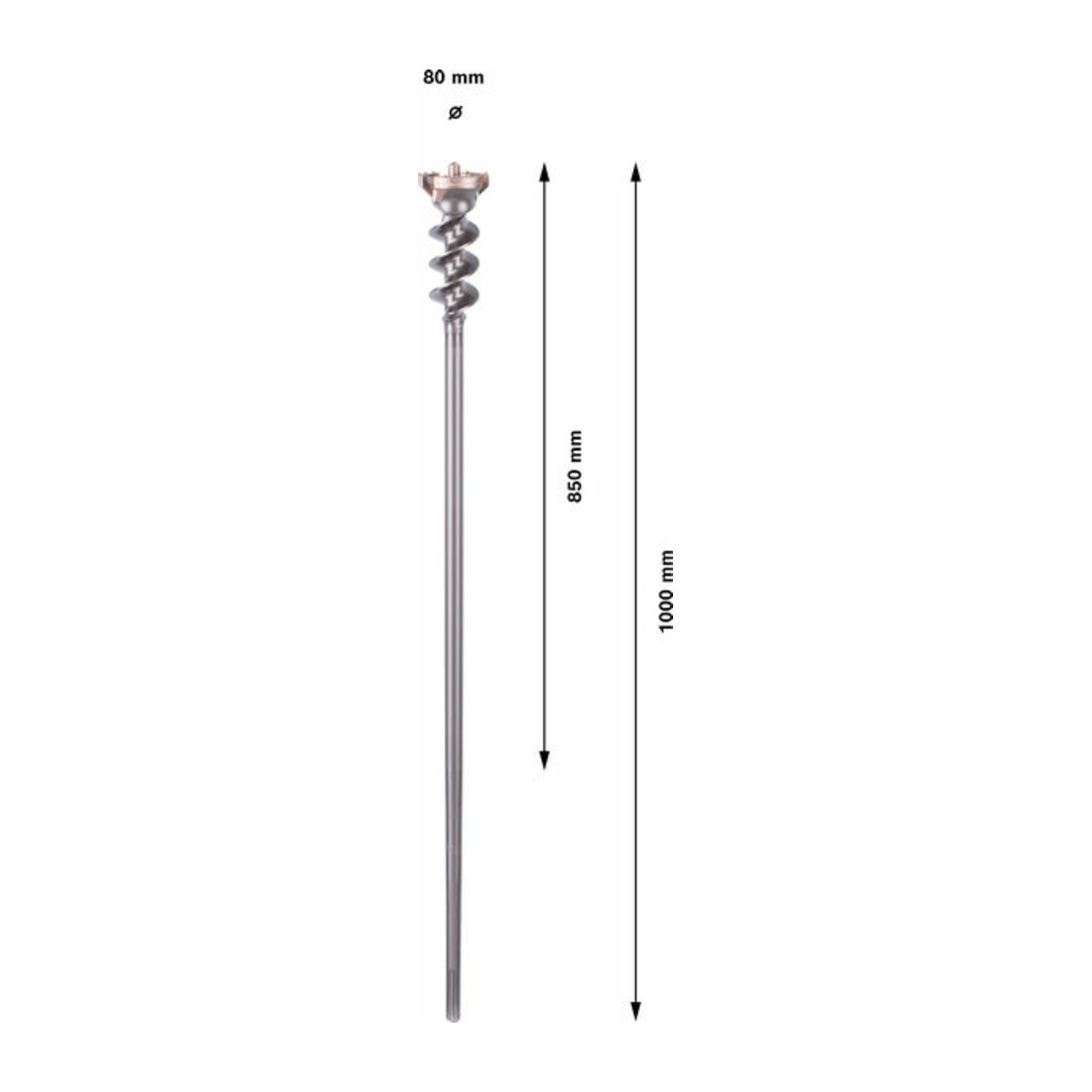 Bosch Durchbruchbohrer SDS max-9 Break Through 80 x 850 x 1000 mm