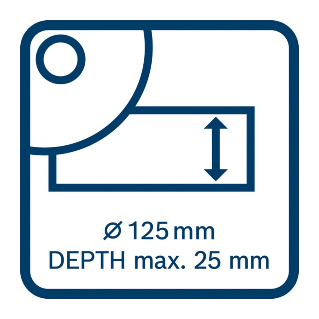 Bosch Easy-Adjust GDE 125 EA-S afzuigkap systeemaccessoires