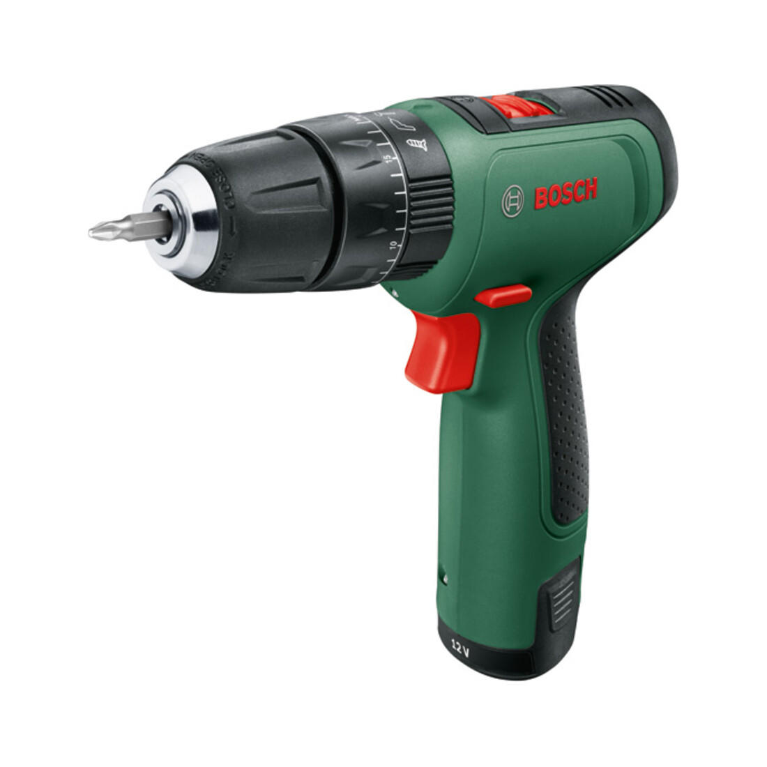 Bosch EasyImpact 1200 snoerloze klopboormachine met twee snelheden, 1x accu, lader