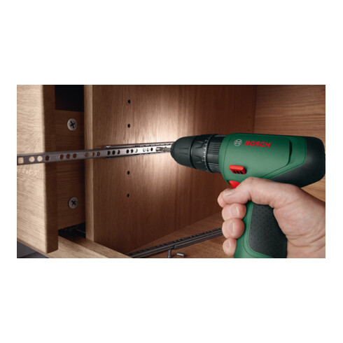 Bosch EasyImpact 1200 snoerloze klopboormachine met twee snelheden, 1x accu, lader