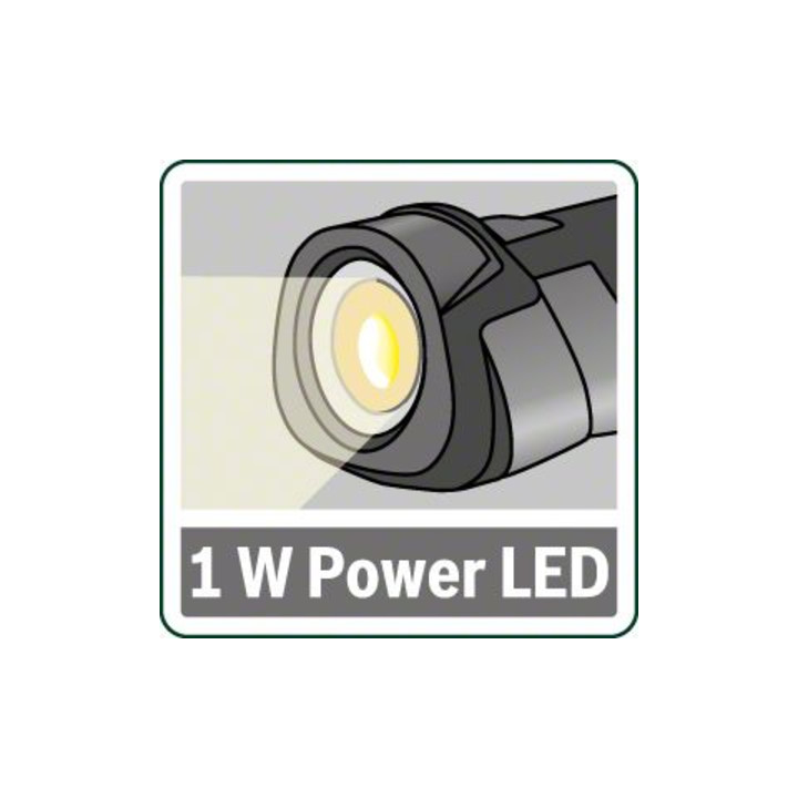 Bosch EasyLamp 12 oplaadbare zaklamp
