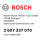 Bosch Einschubakkupack 18 Volt Heavy Duty (HD), 5,0 Ah Li-Ion GBA M-C-3