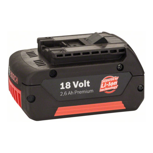Bosch Einschubakkupack 18V-Standard Duty (SD) 2,6 Ah Li-Ion GBA M-C