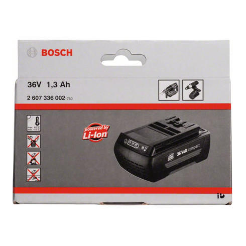 Bosch Einschubakkupack 36V-Light Duty (LD) 1,3 Ah Li-Ion GBA H-A