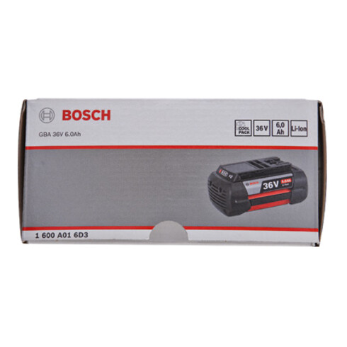 Bosch Einschubakkupack GBA 36 Volt 6,0 Ah AC