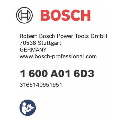 Bosch Einschubakkupack GBA 36 Volt 6,0 Ah AC