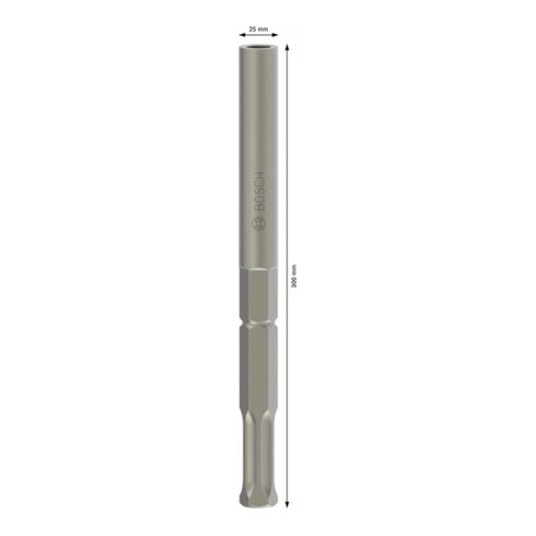 Bosch Erdnageleintreiber mit 22-mm-Sechskantaufnahme 300 x 25 mm
