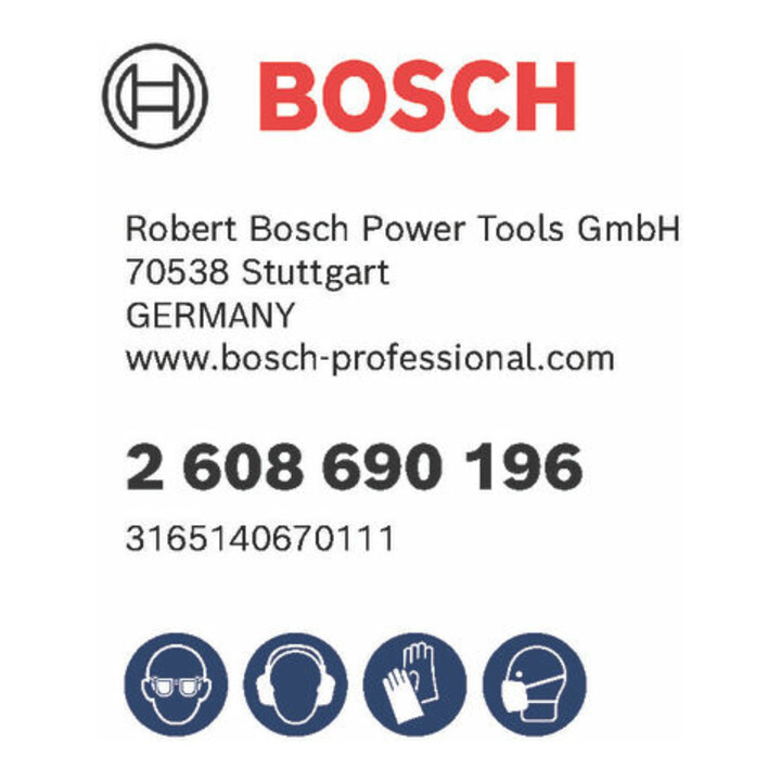 Bosch Erdnageleintreiber mit 22-mm-Sechskantaufnahme 300 x 25 mm