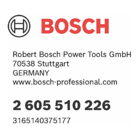 Bosch Ersatzbürste für Absaughaube für 2 605 510 224