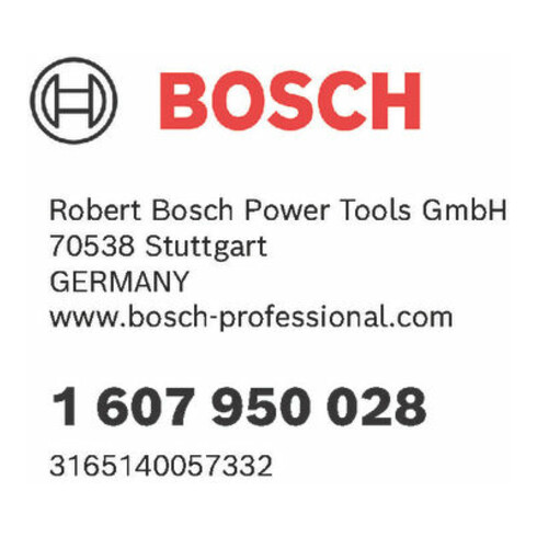 Bosch Ersatzschlüssel zu Zahnkranzbohrfutter S1 G, 60 mm 30 mm 4 mm