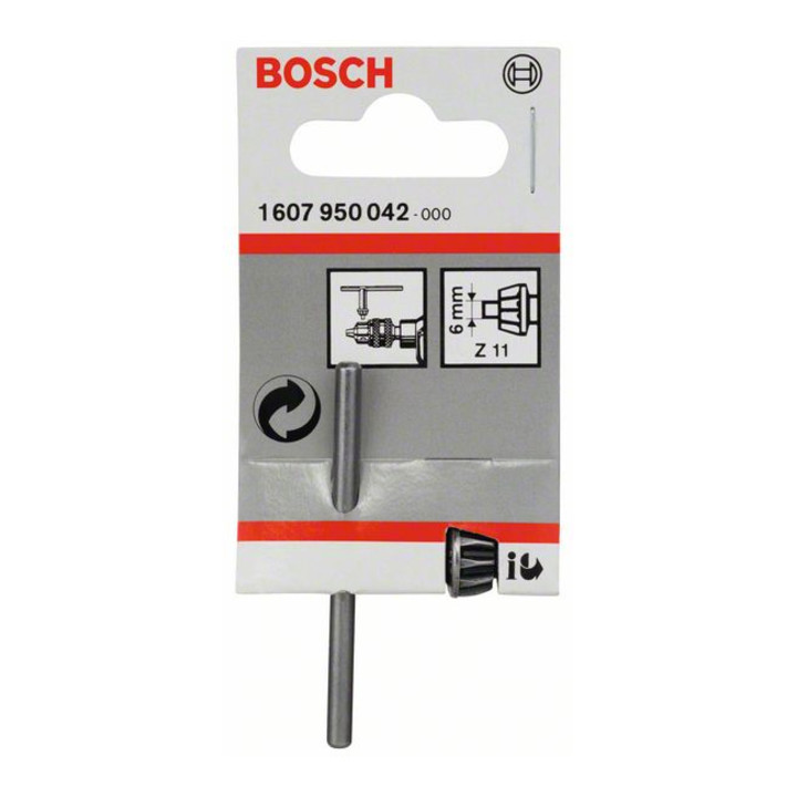 Bosch Ersatzschlüssel zu Zahnkranzbohrfutter ZS14 B, 60 mm 30 mm 6 mm