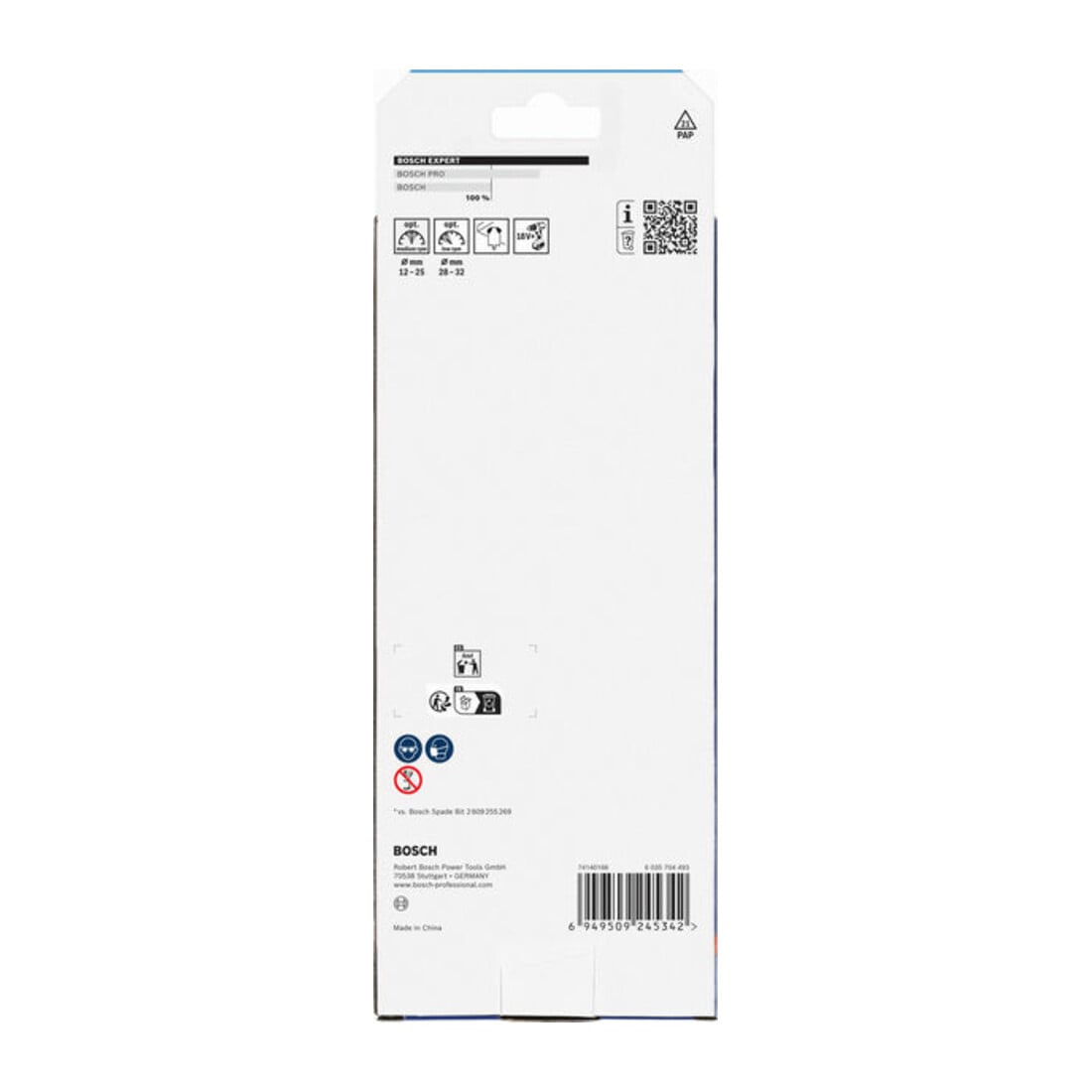Bosch EXP SelfCutSpeed Flachfräsbohrerset, 8-tlg