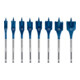 Bosch EXP SelfCutSpeed Flachfräsbohrerset, 8-tlg