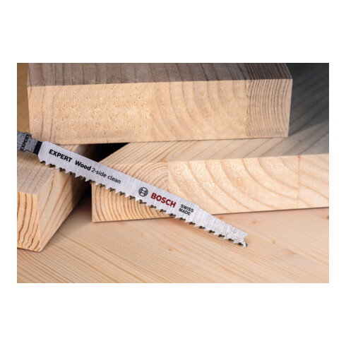 Bosch Expert 'Hout 2-zijdig schoon' T 308 B decoupeerzaagblad