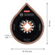 Bosch Expert 3 max AVZ 70 RT4 plaat voor het verwijderen van scharnieren voor multifunctioneel gereedschap, 70 mm