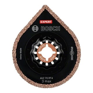 Bosch Expert 3 max AVZ 70 RT4 plaque de démontage des joints pour outils multifonctions, 70 mm
