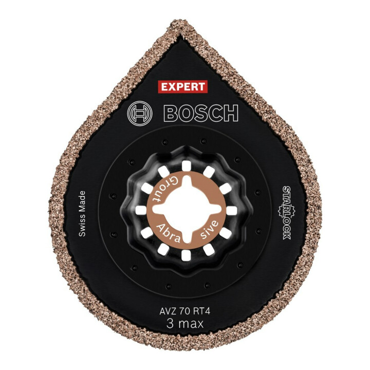 Bosch Expert 3 max AVZ 70 RT4 plaque de démontage des joints pour outils multifonctions, 70 mm