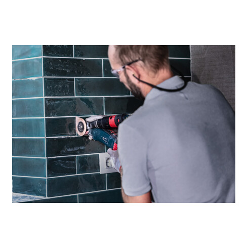 Bosch Expert 3 max AVZ 70 RT4 Platte zum Entfernen von Fugen für Multifunktionswerkzeuge, 70 mm