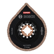 Bosch Expert 3 max AVZ 70 RT4 Platte zum Entfernen von Fugen für Multifunktionswerkzeuge, 70 mm