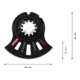 Bosch EXPERT ACZ 105 ET Lama segmentata per sega multi materiale, 80 x 30 mm-4