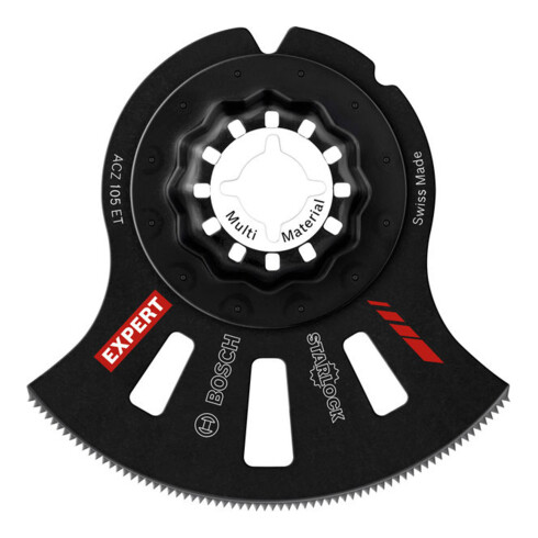 Bosch EXPERT ACZ 105 ET Lama segmentata per sega multi materiale, 80 x 30 mm