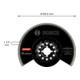 Bosch EXPERT ACZ 85 RD4 Grout Segment Blade, 85 mm, 10-tlg.-4