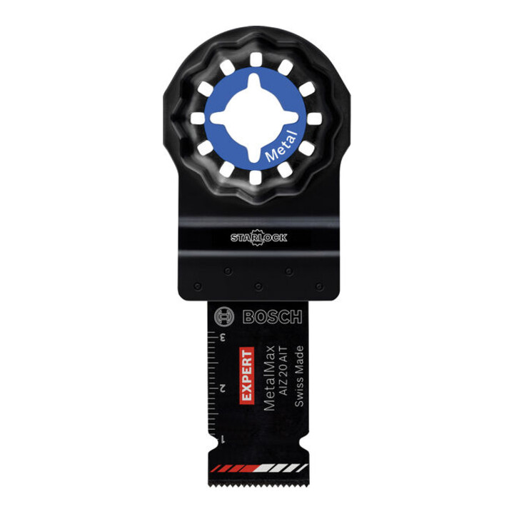 Bosch EXPERT AIZ 20 AIT MetalMax Lames de scie plongeante métal, 20 x 40 mm, 5 pièces