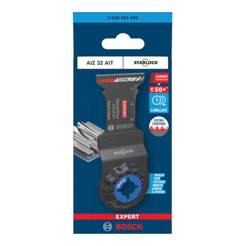 Bosch EXPERT AIZ 32 AIT MetalMax invalzaagblad, 32 x 40 mm