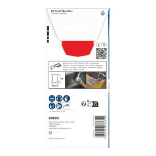 Bosch EXPERT AIZ 32 AIT MetalMax Lama per sega a immersione, 32 x 40 mm