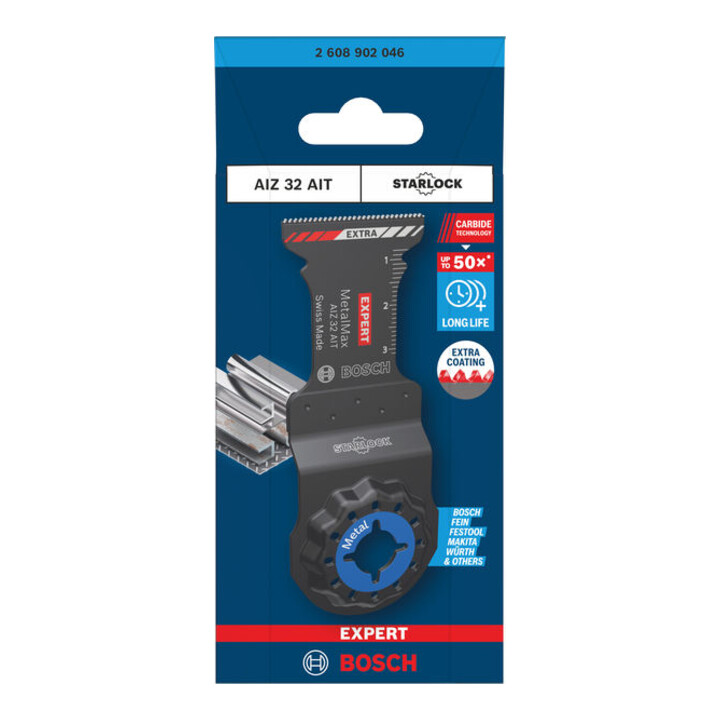Bosch EXPERT AIZ 32 AIT MetalMax Lame de scie plongeante, 32 x 40 mm