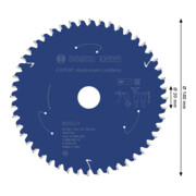 Bosch EXPERT Aluminium cirkelzaagblad, 140x20 mm, Z48-4
