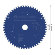 Bosch EXPERT Aluminium cirkelzaagblad, 160x20 mm, Z54-4