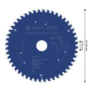 Bosch EXPERT Aluminium Kreissägeblatt, 136x20 mm, Z48-4
