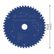 Bosch EXPERT Aluminium Kreissägeblatt, 150x20 mm, Z48-4