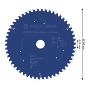 Bosch EXPERT Aluminium Kreissägeblatt, 165x20 mm, Z54-4