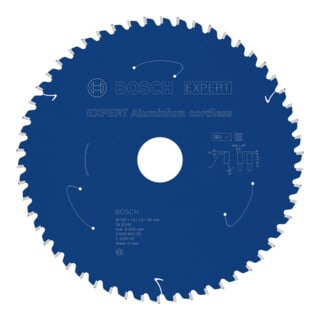 Bosch EXPERT Aluminium Kreissägeblatt, 190x30 mm, Z54