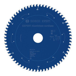 Bosch EXPERT Aluminium Kreissägeblatt, 210x30 mm, Z66