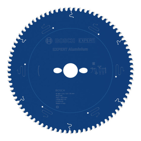 Bosch EXPERT Aluminium Kreissägeblatt, 260x30 mm, Z80