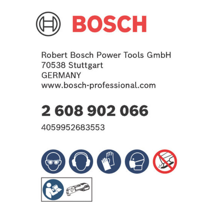Bosch EXPERT AVZ 32 RT4 Doigt abrasif, 32 x 53 mm