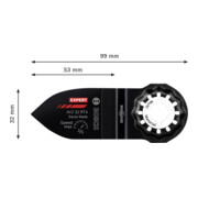Bosch EXPERT AVZ 32 RT4 Schleiffinger, 32 x 53 mm-4